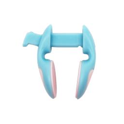 1 caixa nariz clip adultos unisex natação nariz dispositivo nariz proteção acessórios da piscina de silicone macio para mergulho natação (rosy) - Image 4