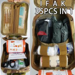 Kit de Primeiros Socorros, Molle para Configurar Kit de Sobrevivência, Kit de Emergência ao ar livre, IFAK EMT, Conjunto completo, Suprimentos - Image 6