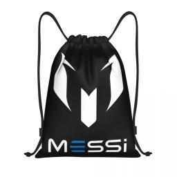Mochila de cordão de futebol personalizado, saco de treinamento portátil, saco esportivo, futebol, branco, messis, ginásio, homens, mulheres, 10 - Image 1