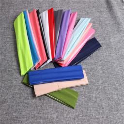 Esportes suor cabeça cabelo bandas para mulheres, ioga, ginásio, exercício, raquete de tênis, Badminton Grip, estiramento headbands - Image 4