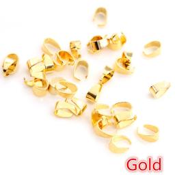 50 pçs/lote stianless ferro pingente clipes pitada bail fechos fivela charme colar gancho conector para diy jóias fazendo bandeja camafeu - Image 4