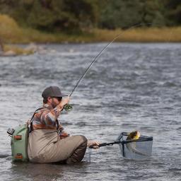 Sougayilang ferramenta de pesca rede de pesca trackle 75/95/115cm portátil retrátil dobrável rede de pesca para baixo carpa truta pesca - Image 6