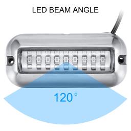 Luzes subaquáticas de lancha para barcos, 42 Iluminação de navegação LED, Marine Transom Light, RVS Yacht Acessórios, 8Pcs - Image 3