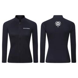 Camisa de manga comprida neoprene para homens e mulheres, jaqueta ou calça wetsuit, surf, caiaque, natação, mergulho, canoagem, 2mm, 3mm - Image 4