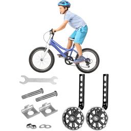 Crianças rodas de treinamento bicicleta estabilizador flash mudo roda montado kit compatível para 12 14 16 18 20 em criança única velocidade bicicletas - Image 2