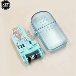 Mini Kit De Costura De Viagem Portátil, Linha De Costura Doméstica Agulha Bordada, Costura, Caixa De Armazenamento De Dedal, Ferramenta De Trabalho Manual, Artesanato DIY, 1 Conjunto - Image 4
