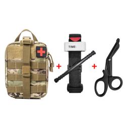 Kit de primeiros socorros, kit de emergência portátil ao ar livre, montanhismo bolso, conjunto de torniquete campo, saco de armazenamento, treinamento - Image 5