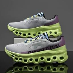Novos sapatos para homens maratona tênis de corrida ao ar livre respirável sapatos de caminhada masculino sapatos esportivos casuais - Image 3