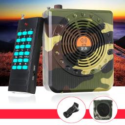 Portátil Recarregável Controle Remoto Caça Amplificador, Universal Outdoor Amplificadores de Som, Caça Acessório, Dispositivos de Som, Plug UE - Image 1