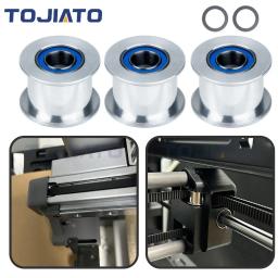 1-5 pces polia intermediária para bambu lab x1/p1 série xy tensor de correia polia intermediária furo 5mm para buambulab x1/x1c/p1p/p1s impressora 3d - Image 1