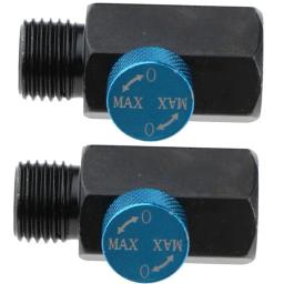 2 pçs 1/4 Polegada npt regulador de fluxo de ar controle válvula de pressão de ar comprimido ferramenta interruptor de ajuste de ar ferramenta pneumática - Image 4