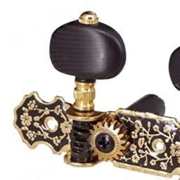 1 par de afinadores de guitarra clássica, estacas de afinação, teclas clássicas, cabeças de máquina, peças, acessórios de substituição, afinador de guitarra clássica - Image 1