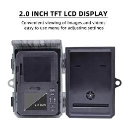 SunGusOutdoors 4K 46MP Solar Powered Wildlife Game Trail Camera Traps com WiFi App, IP66 à prova d'água para caça, segurança doméstica - Image 4