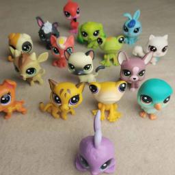 Littlest Pet Shop Bobbble Cabeça Brinquedos, Coleção Cat Stand, Cabelo curto, Gatinho, Dachshund, Cão, Collie, Dogue Alemão, Spaniel - Image 6