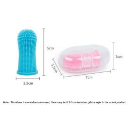 Escova de dentes para cachorro e gato de estimação, silicone, ferramenta de limpeza super macia, para animais de estimação, previne o mau hálito, non, suprimentos - Image 6
