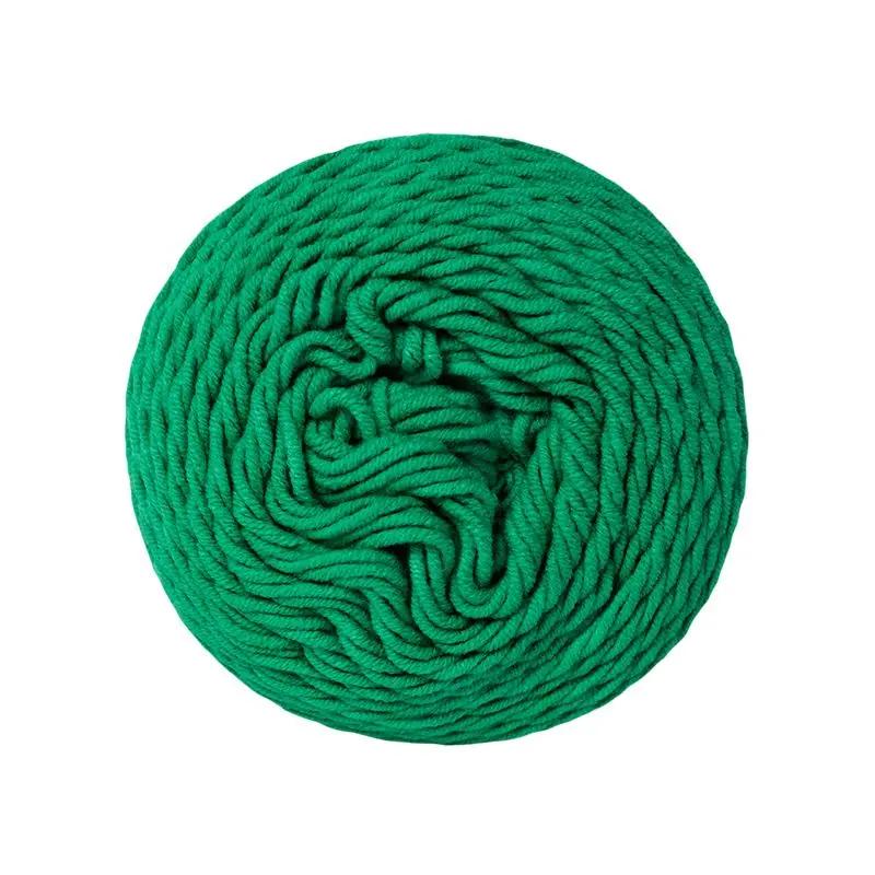 Fio de algodão arco-íris, Linha de algodão com leite, Acrílico DIY Tecido à Mão, Cachecol Cobertor e Camisola Crochet, 5 Vertentes, 100g - Image 1