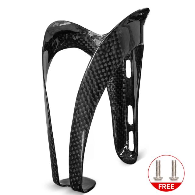 Gaiola de Garrafa de Fibra de Carbono 3K para MTB e Bicicletas de Estrada - Acessórios Imperdíveis para Ciclismo