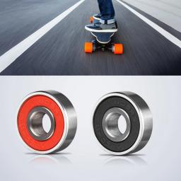 8 PCS ABEC-11 rolamento de alta velocidade 608RS é adequado para patins de rolo inline de prancha longa de skate, patins de gelo e baixo ruído - Image 1