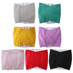 Fraldas laváveis para cães fêmeas Fraldas reutilizáveis Premium para cães no calor Fraldas para cães Feminino para Pet Iwith Ajustáveis Snaps - Image 2