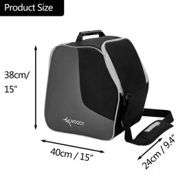Portátil botas de neve de esqui no gelo saco acessórios profissional sapatos de patinação saco de armazenamento unisex antiderrapante para capacete de esqui óculos luvas - Image 2
