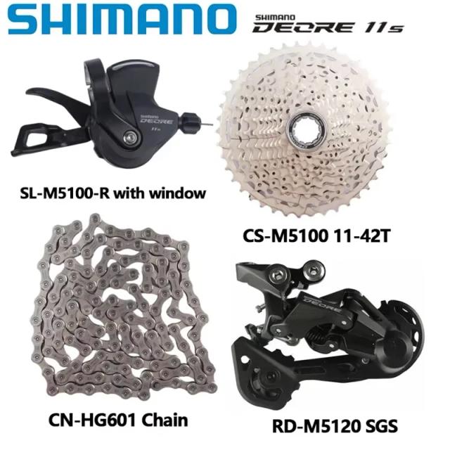 Shimano Deore M5100 M5120 Grupo de Velocidade MTB 11v