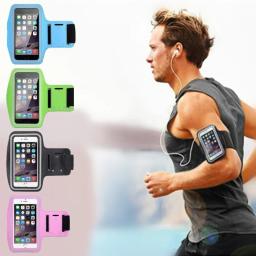Braçadeira do telefone móvel para esportes ao ar livre, suporte do telefone esperto, Gym Running, saco do telefone, casos para Samsung, iPhone, 5,5" - Image 3