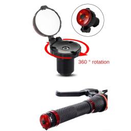 Pequeno Espelho Retrovisor Dobrável Rotativo para MTB, Espelho de Bicicleta, Guiador De Bicicleta, Refletor Especial, Acessórios De Ciclismo, Handle Plug, 2Pcs - Image 5