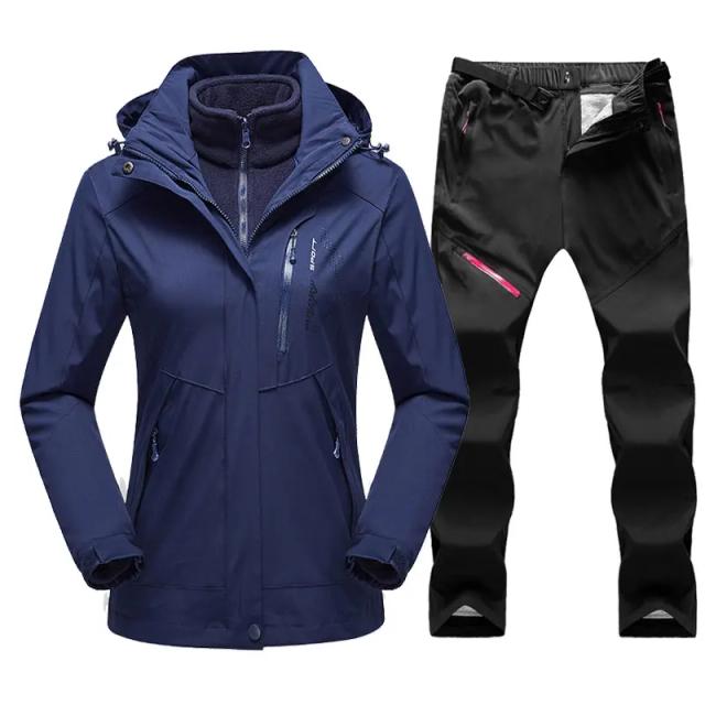 Conjunto de Esqui Feminino: Aquecimento e Proteção para Neve