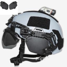 Tactical Airsoft Wendy Capacete Side Covers, Proteção de ouvido para capacete balístico EX 3.0 guia ferroviário, Proteção de cabeça orelhas - Image 1