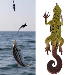 Lagartixa Silicone Fishing Lure, Anti-Hanging Bottom, Isca Encaracolada, Cauda, Weedless, Acessórios Artificiais - Image 3