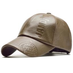 Boné de beisebol de couro vintage para homens, bonés esportivos moda Hip Hop, chapéu militar do exército, chapéu britânico - Image 4