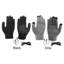 Luvas aquecidas elétricas para mochila e montanhismo, Touch Screen, Mitten para esqui, equitação, Camping, ao ar livre - Image 2