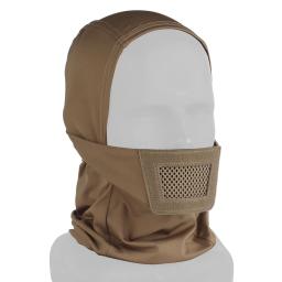 Tactical Airsoft Mask com Knight Hood, Máscara para Tiro, Caça, Equitação, Caça, Roupas, Acessórios - Image 4