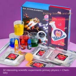 Laboratório Químico Experiment Kits para Crianças, Brinquedos Montessori, Brinquedos Educativos, Equipamento Popular, Novo - Image 3