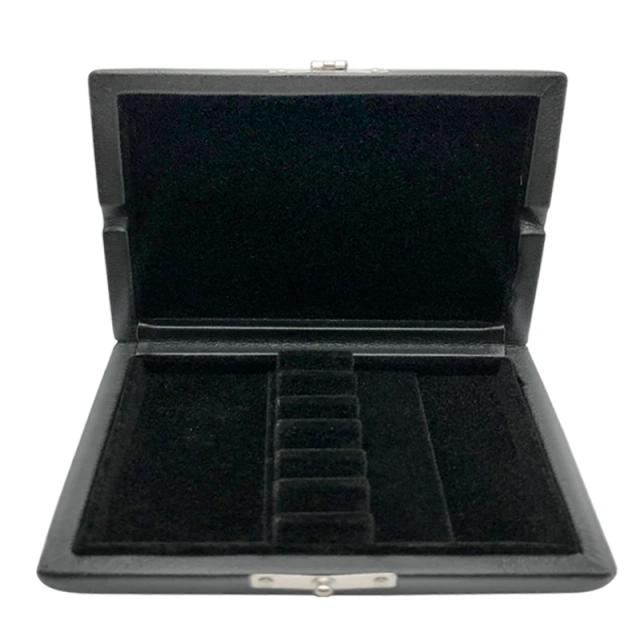 Protetor de Umidade para Palhetas de Oboé em Couro com Suporte para 6 Caixas