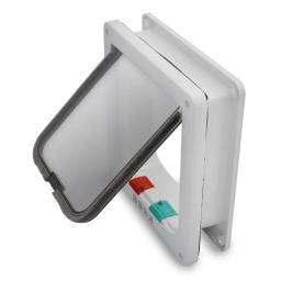 Plástico porta buraco para Pet segurança suprimentos, controle de acesso e direcional, gato e cães, 4 opções - Image 4