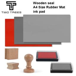 TwoTrees-Gravador A Laser Carimbo De Borracha, Tapete De Selo De Madeira, Almofada De Tinta, DIY Arte Design, Máquina De Marcação A Laser CO2 - Image 1