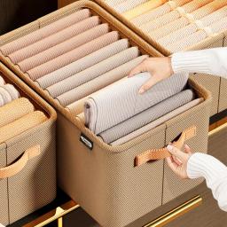 Engrossar Organizador De Roupas, Armários De Armazenamento De Calças E Camisola, Caixa De Armazenamento De Jeans, Jeans Wardrobe - Image 3