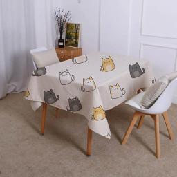 toalha de mesa e acessórios decoracao cozinha Desenhos animados dinossauro padrão toalha de mesa impermeável crianças decoração de mesa toalha de mesa mesa de café em casa mantelas - Image 3