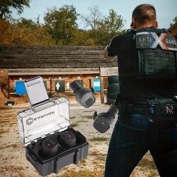 Proteção auditiva fones de ouvido alcance tiro caça fones bluetooth m20t bt5.3ver cancelamento ruído eletrônico militar - Image 1
