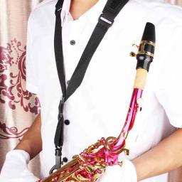 Sax-saxofone Neck Strap, Sax Belt, adequado para saxofone, sopros acessórios do instrumento - Image 5