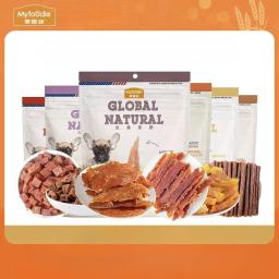 Lanches liofilizados para cães, uso geral, Pet Snacks, dentição de frango, Jerky e pato, aditivos naturais, Fress Snack - Image 1