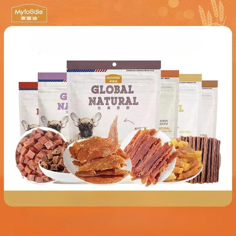 Lanches liofilizados para cães, uso geral, Pet Snacks, dentição de frango, Jerky e pato, aditivos naturais, Fress Snack - Image 1