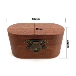 Suporte de presente para palhetas de guitarra, caixa de madeira com 5 palhetas de madeira, caixa de armazenamento, instrumentos, guitarras elétricas acústicas, acessórios - Image 2