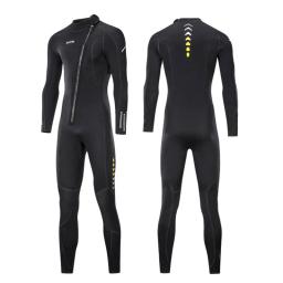 Fato de neoprene 3MM Fatos de neoprene masculinos e femininos com zíper frontal, snorkeling, mergulho, natação, canoagem, kite surf, roupa de mergulho completa - Image 1