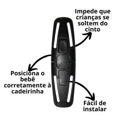 Kit 2 Trava Protetor para Cinto de Seguranca Infantil com Sistema de Abertura - Image 2