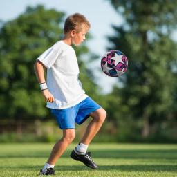 Bola de futebol do tamanho padrão 4, esportes ao ar livre profissionais, treinamento do fósforo, futebol sem emenda, material do plutônio da alta qualidade - Image 6