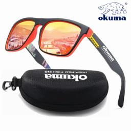 Óculos de sol polarizados Okuma UV400 para homens e mulheres ao ar livre caça, pesca, bicicletas de condução, caixa opcional de óculos de sol - Image 3