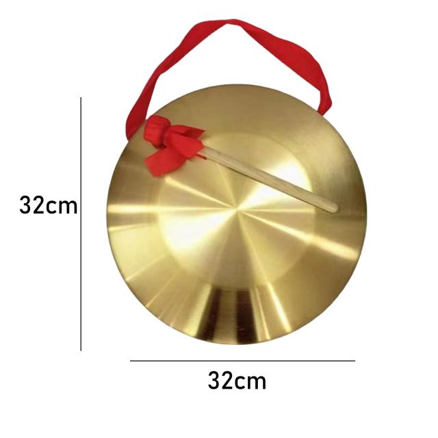 Percussão Tradicional Chinesa: Instrumento Multiuso de Metal para Aprendizagem Precoce e Educação