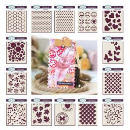 Mini estêncil estrelas smiley estêncil scrapbooking artesanato diy modelo álbum de fotos decoração artesanal cartão 2022 novo arriva - Image 1